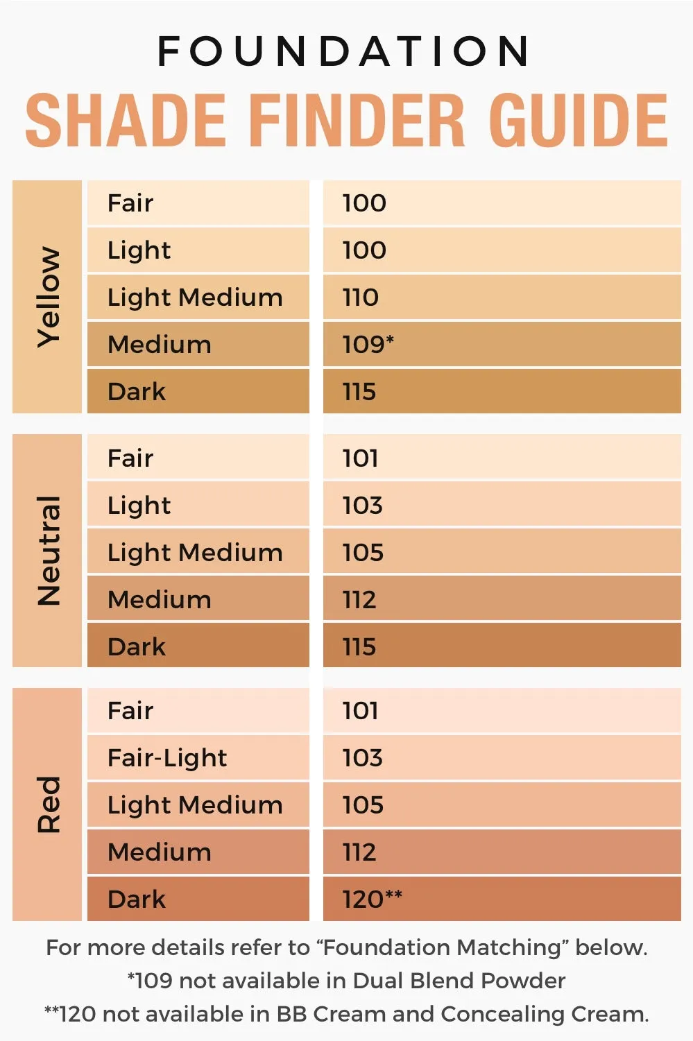 109 - Satin Finish Foundation