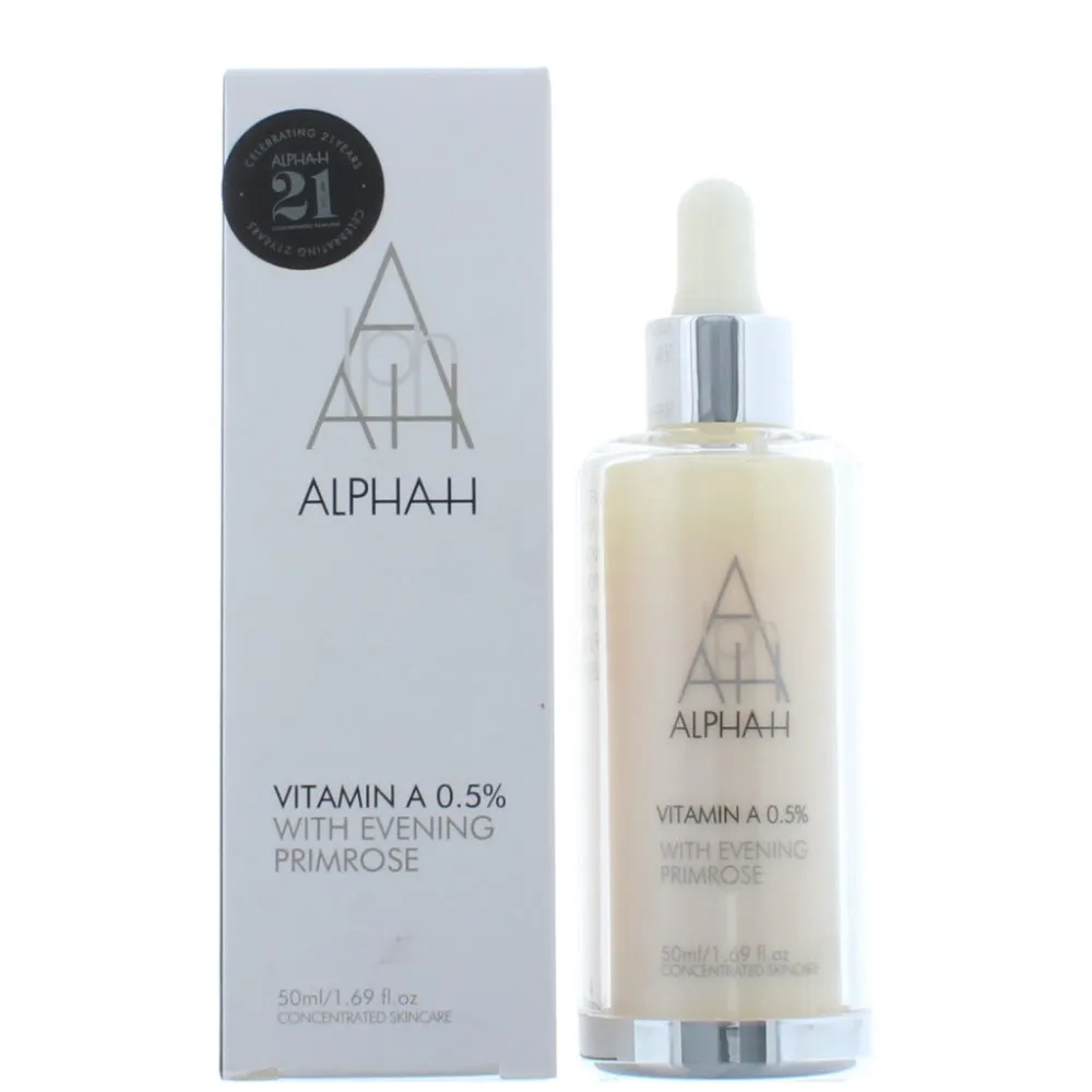 Alpha-H Vitamin A 0.5% With Evening Primrose Serum 50ml