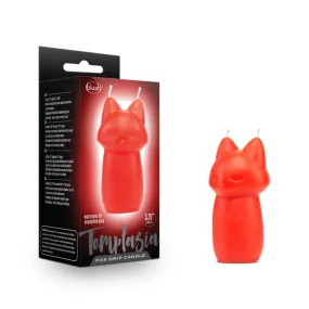 Blush - Temptasia - Fox Drip Candle - Red