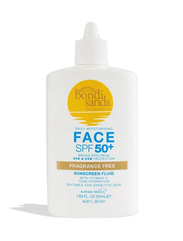 Bondi Sands Sport SPF50  Fragrance Free Face Fluid 50mL