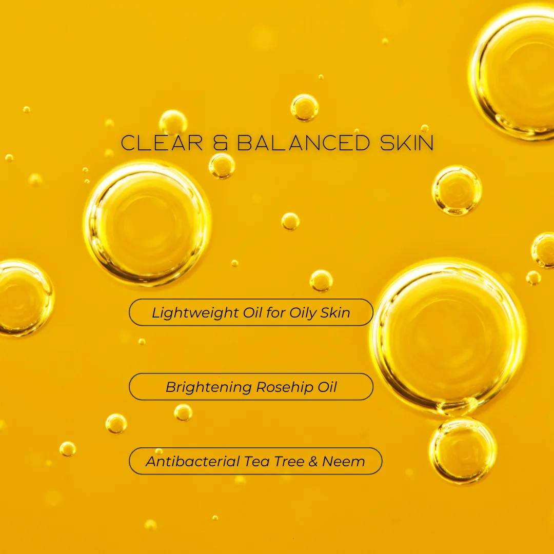 Clarity Beard & Face Oil | Lightweight Oil