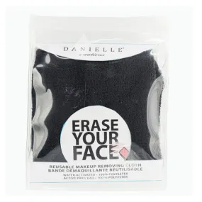 Danielle Creations Erase your Face Single Makeup Removing Cloth Black