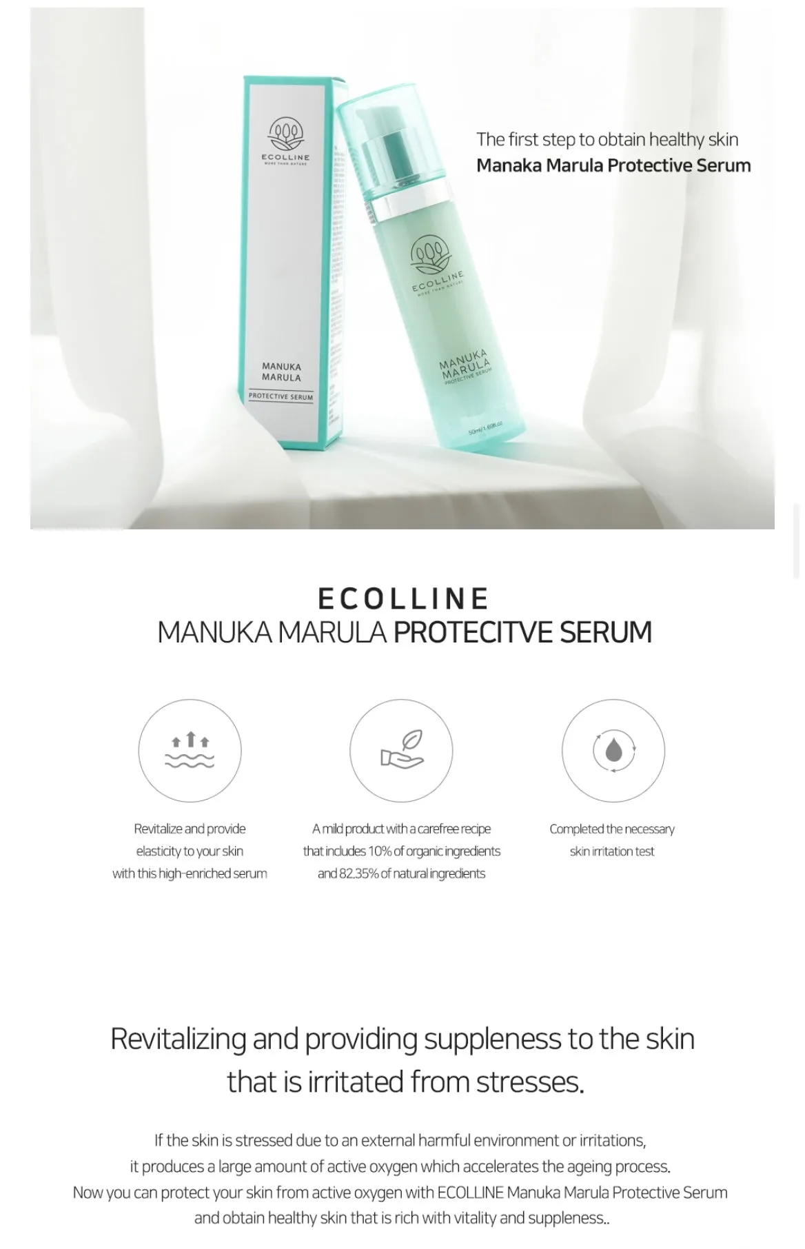 ECOLLINE Manuka Marula Skincare Set