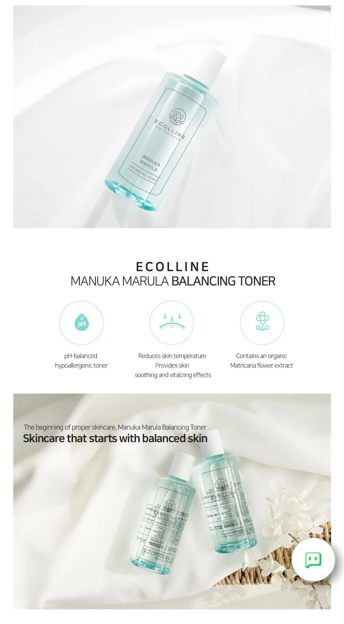 ECOLLINE Manuka Marula Skincare Set