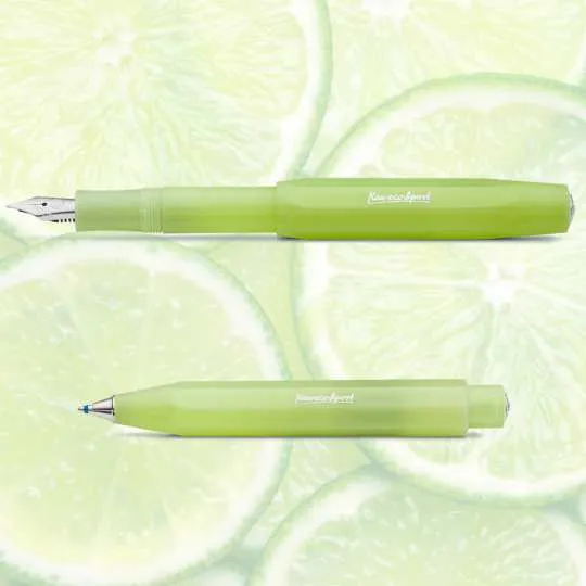 Fine Lime Frosted Sport Clutch 3.2 mm Pencil