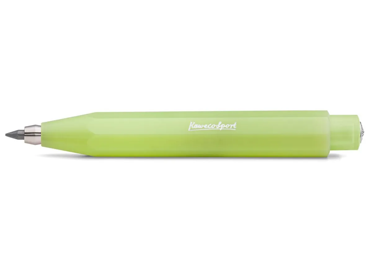 Fine Lime Frosted Sport Clutch 3.2 mm Pencil