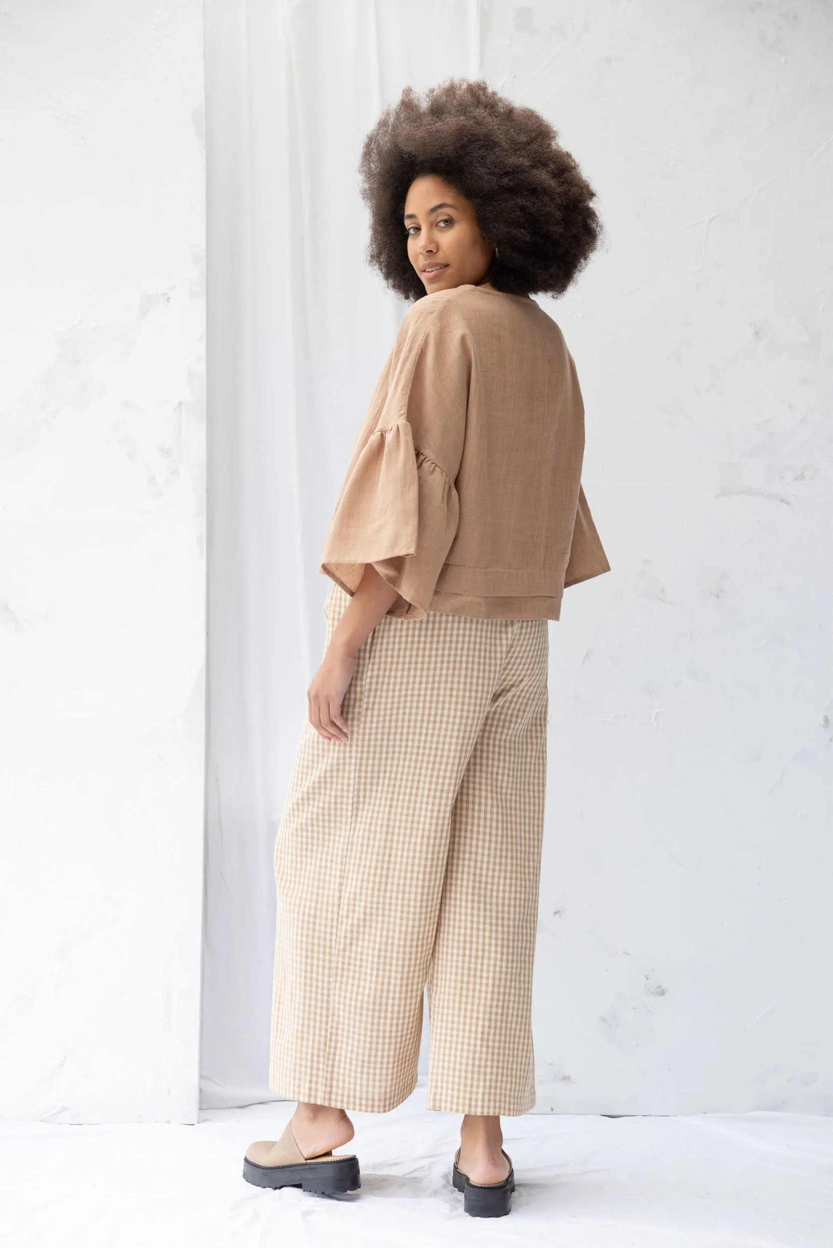 Harry Pant | Brown Gingham