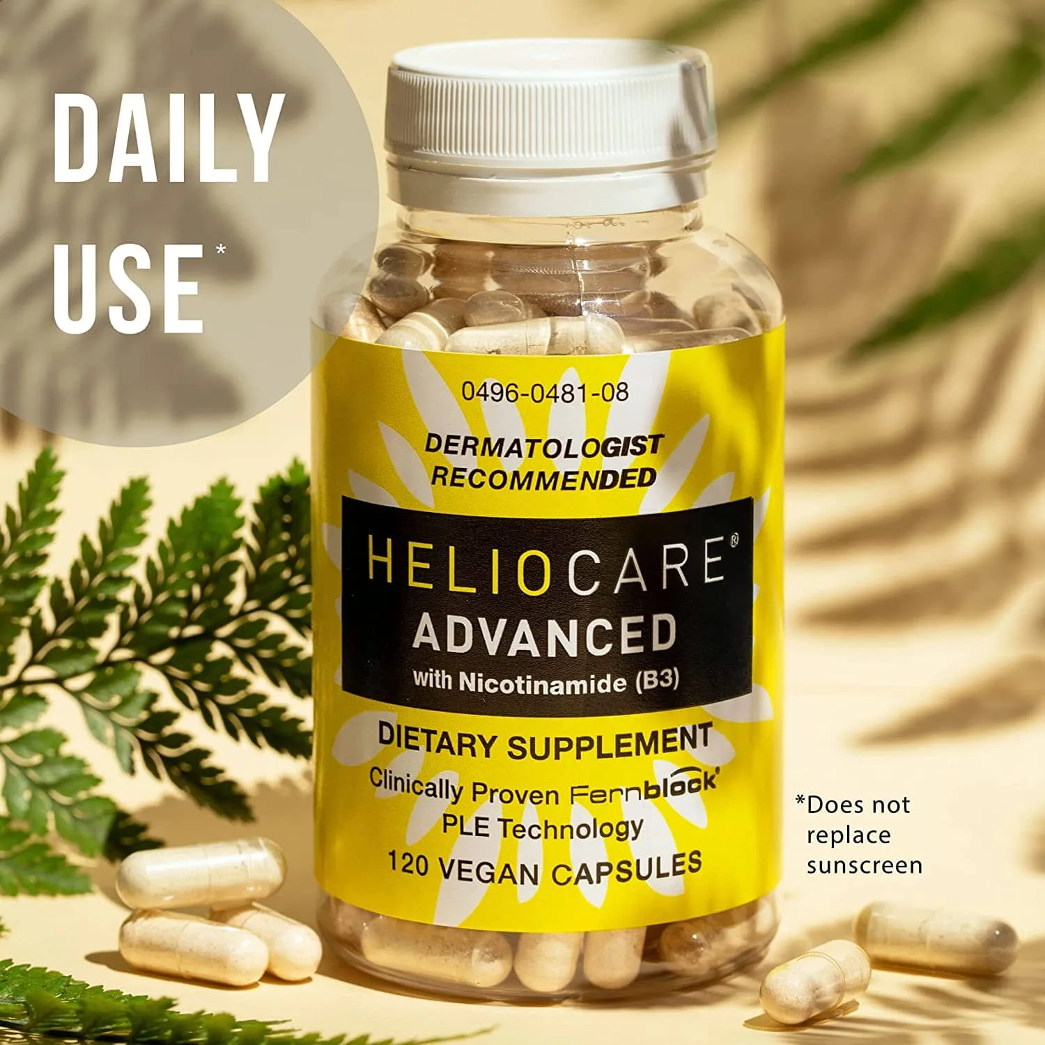 Heliocare Advanced Antioxidant Supplement with Nicotinamide B3