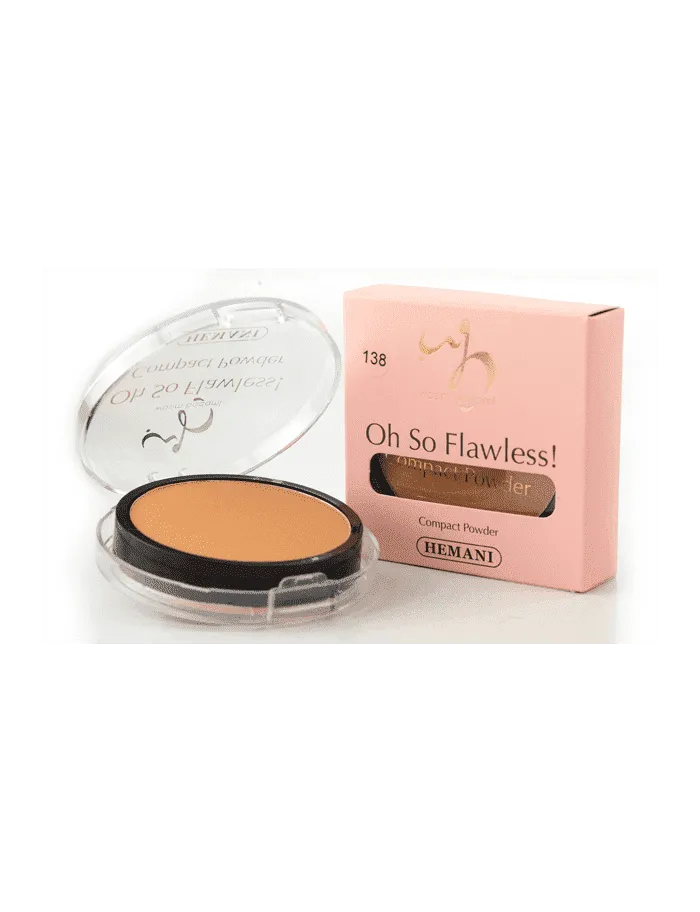 Hemani Oh So Flawless Compact Powder (Dark)