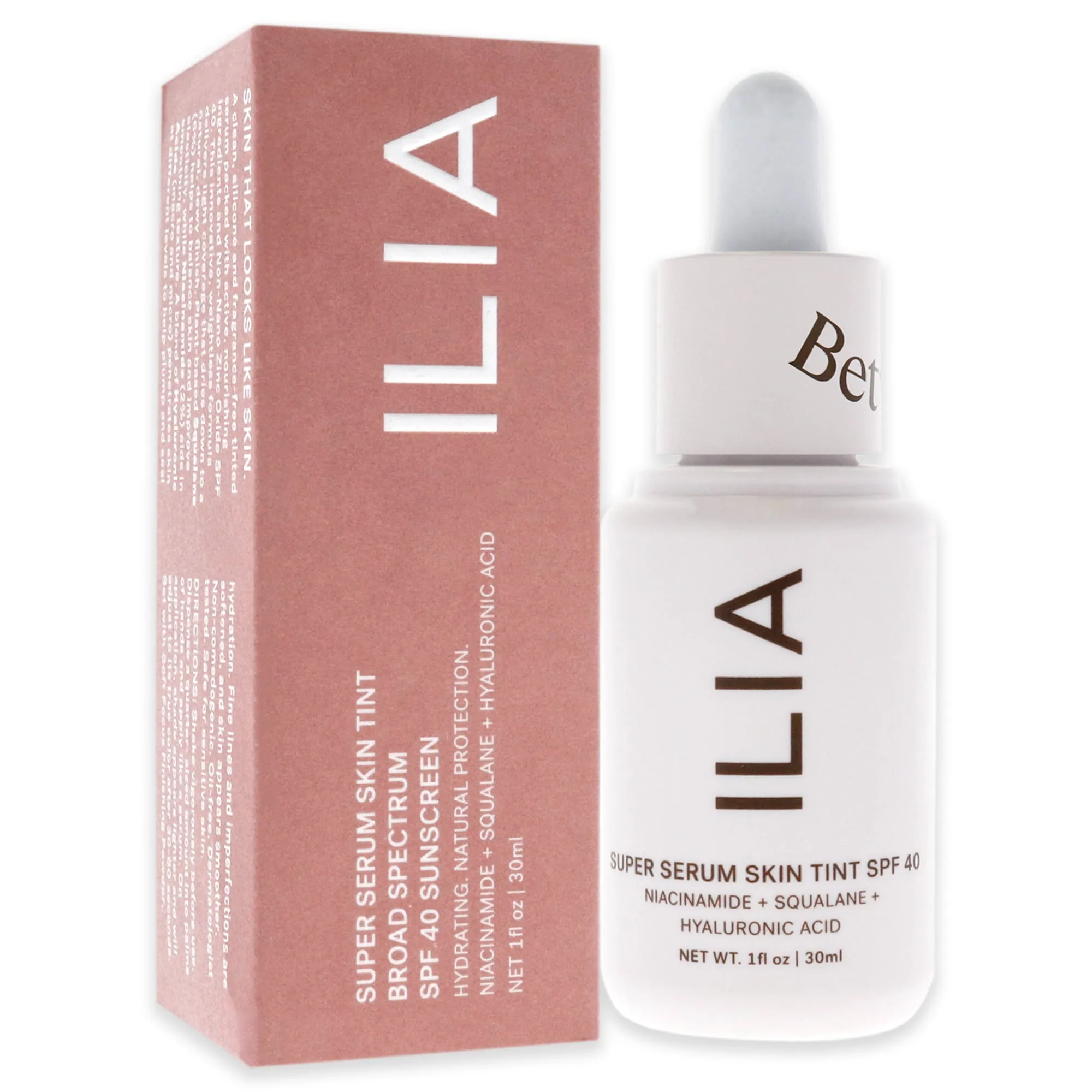 ILIA Beauty Super Serum Skin Tint Foundation SPF 40 - ST6.5 Kai, 1 oz Foundation