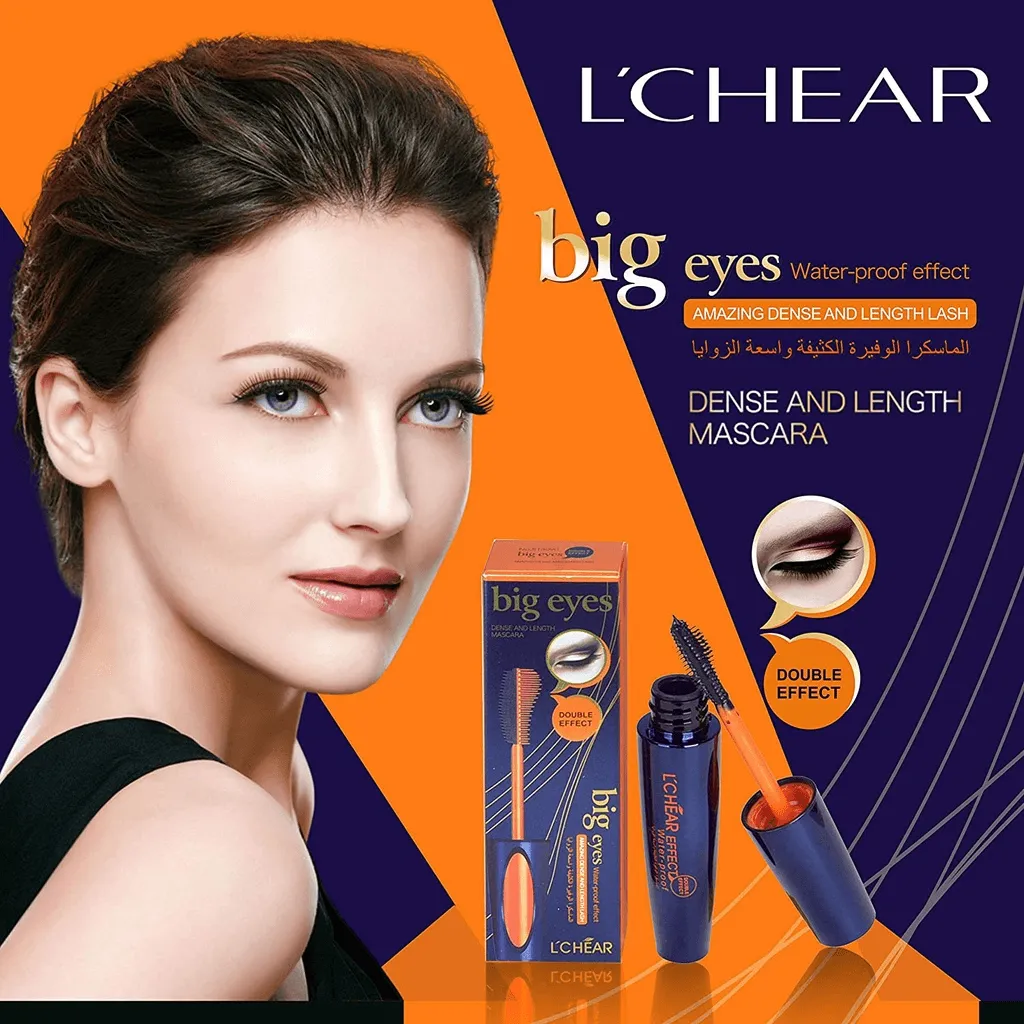 Lchear Big Eyes Dense & Length Double Effect Mascara - 12g