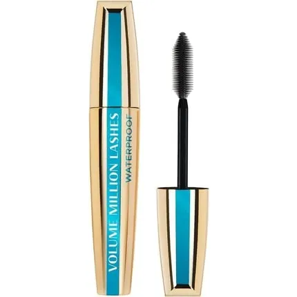 L'Oreal Volume Million Waterproof mascara for women, 10.2 ml, black, L'Oreal