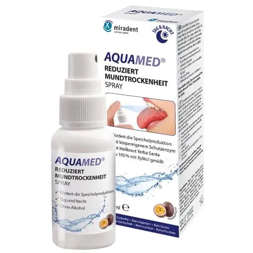 MIRADENT Aquamed dry mouth spray