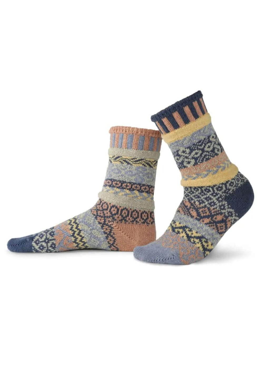 MIRAGE Knitted Crew Socks Made in USA