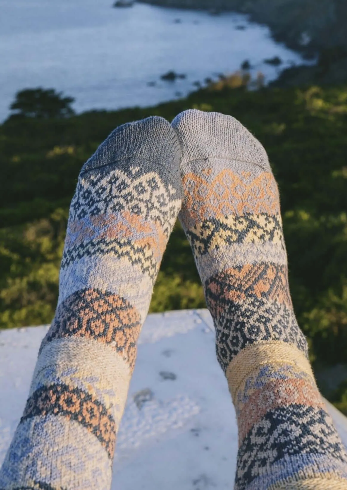 MIRAGE Knitted Crew Socks Made in USA