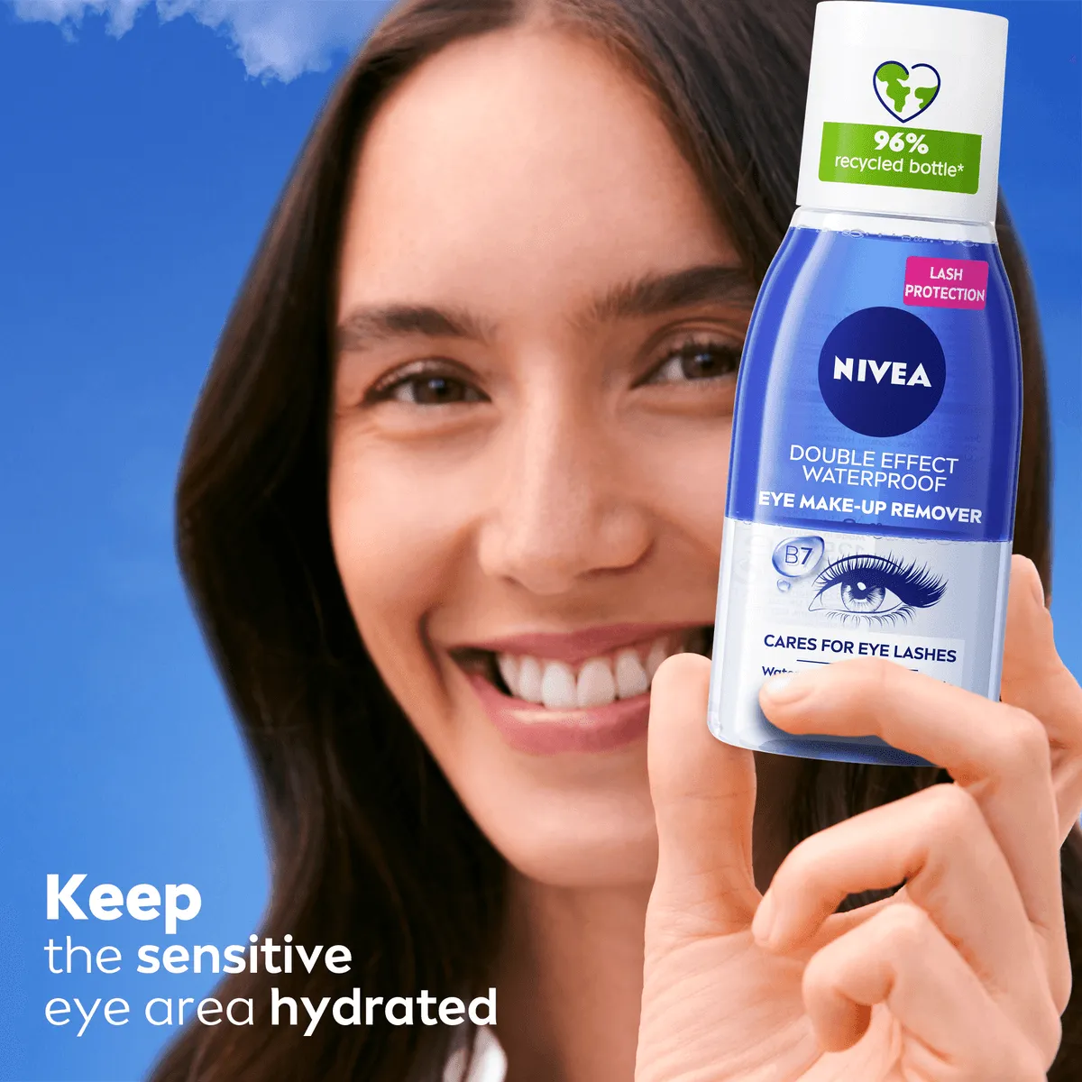 Nivea Double Effect Eye Makeup Remover - 125ml