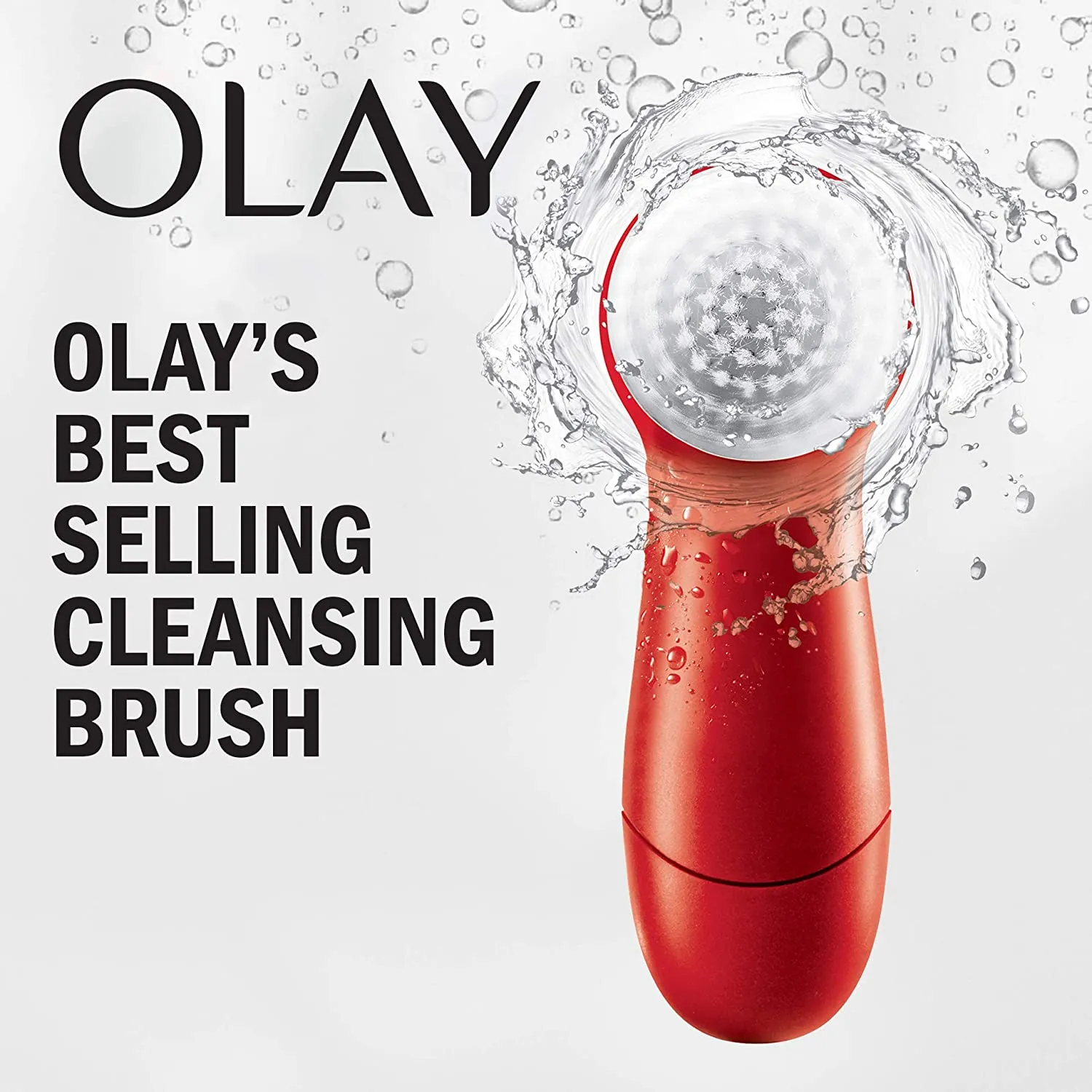 Olay Regenerist Exfoliating Facial Cleansing Brush with 2 Brush Heads