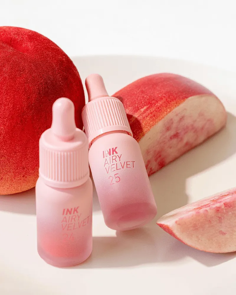 peripera Ink Airy Velvet (AD): Peaches Collection