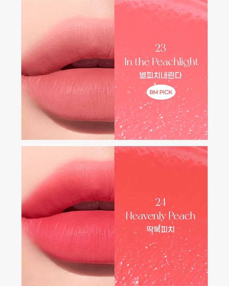 peripera Ink Airy Velvet (AD): Peaches Collection