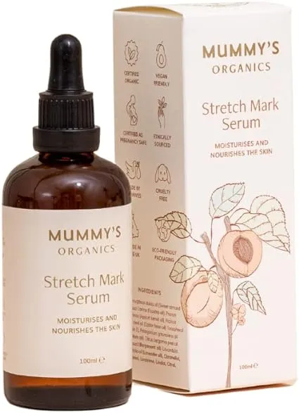 Stretch Mark Serum (Organic) - Mummy's Organics