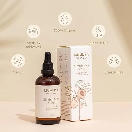 Stretch Mark Serum (Organic) - Mummy's Organics