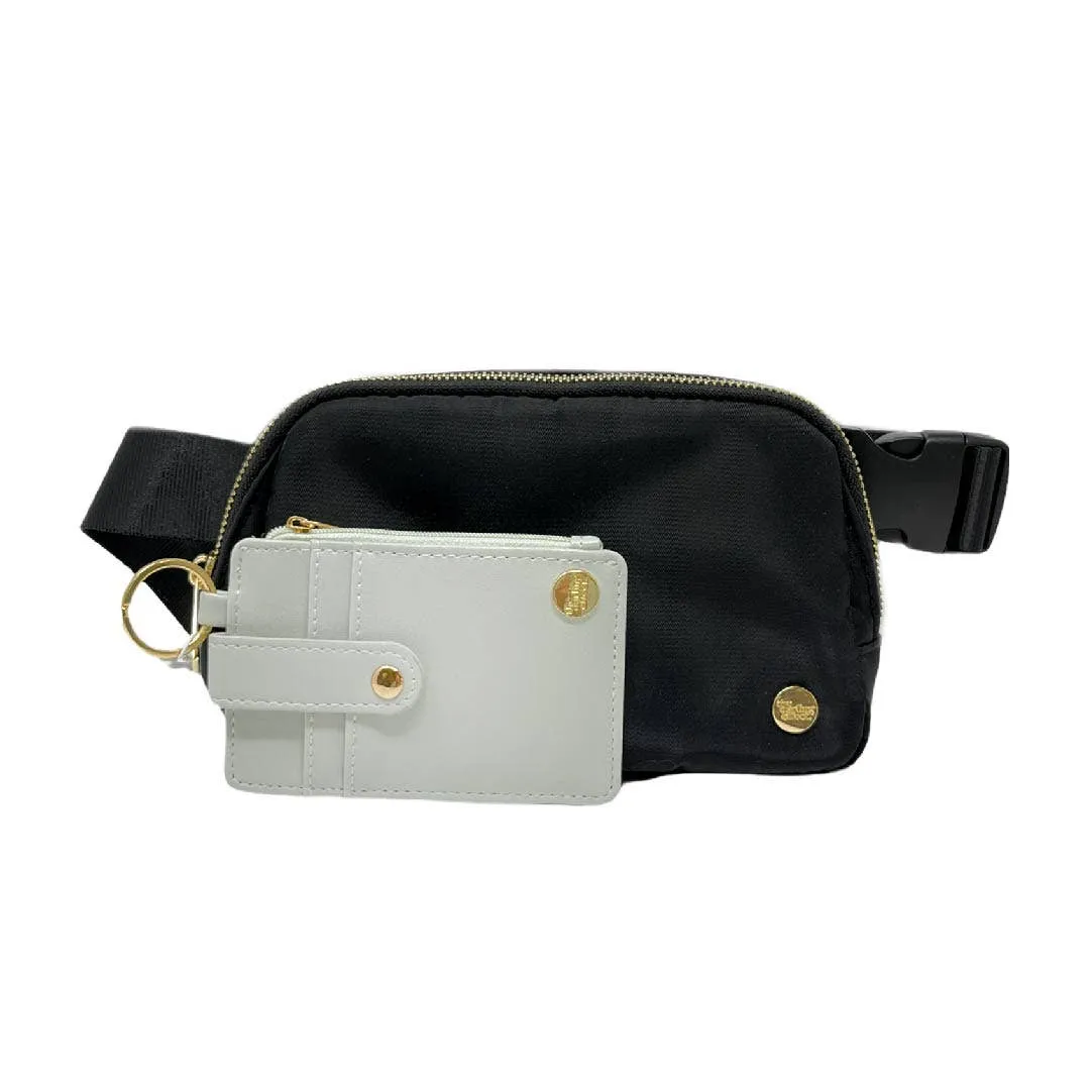 The Darling Effect - All You Need Belt Bag   Wallet - Midnight Black