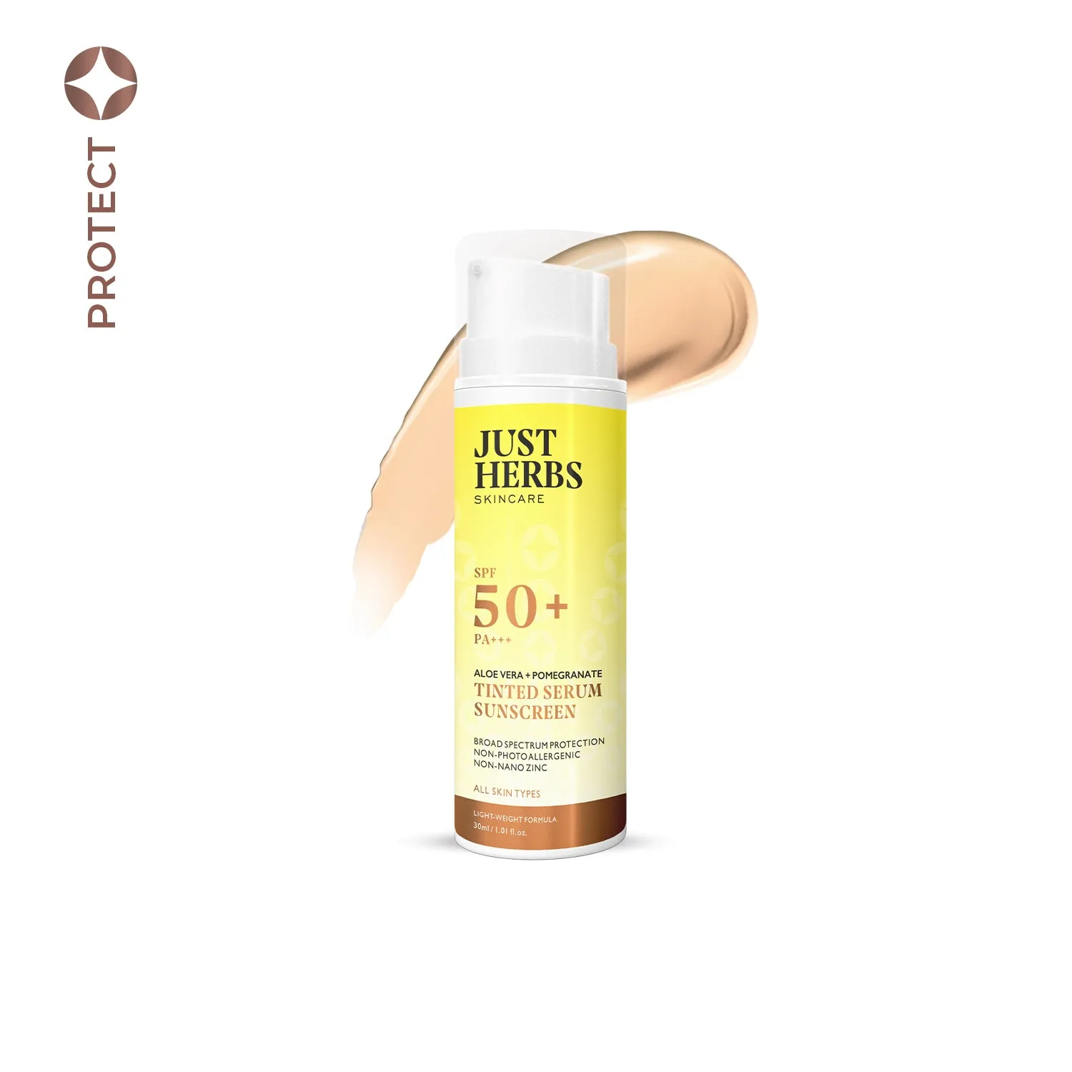 Tinted Serum Sunscreen with SPF 50  PA   