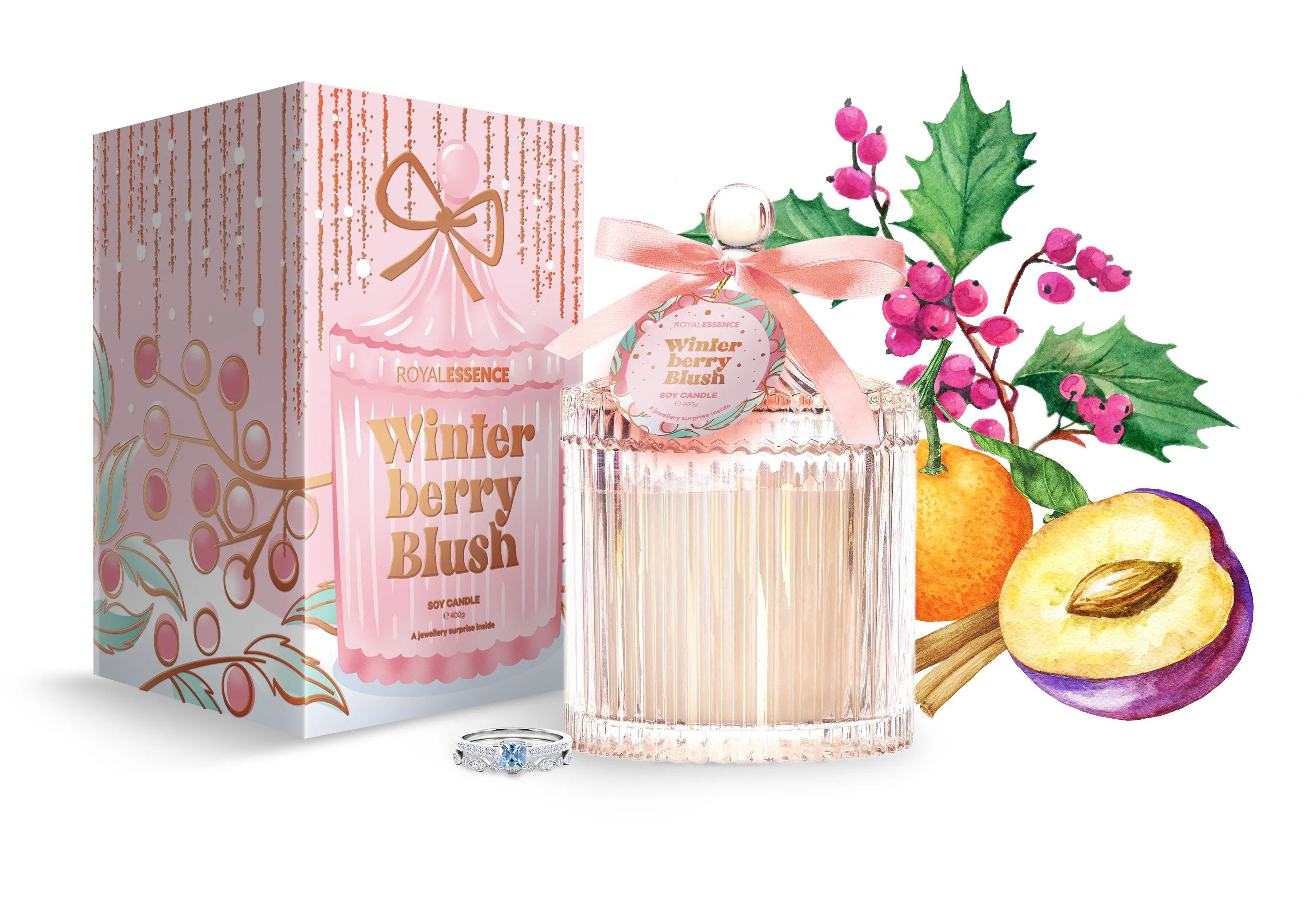 Winterberry Blush (Candle)